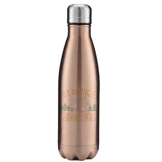 Camping Adventure 17oz Stainless Water Bottle