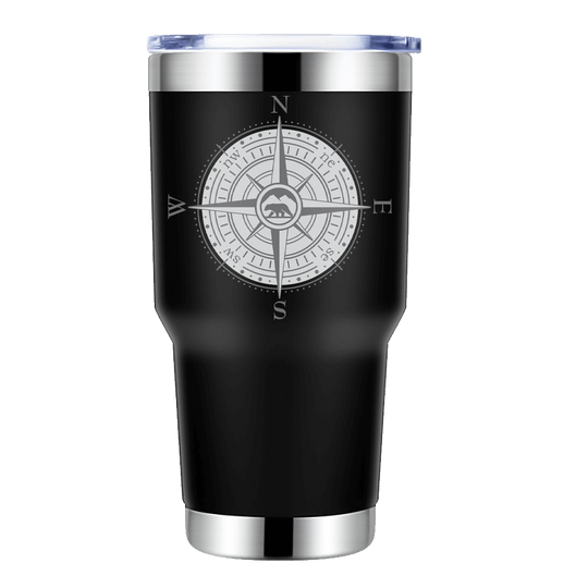 Compass Camping 30oz Insulated Vacuum Sealed Tumbler