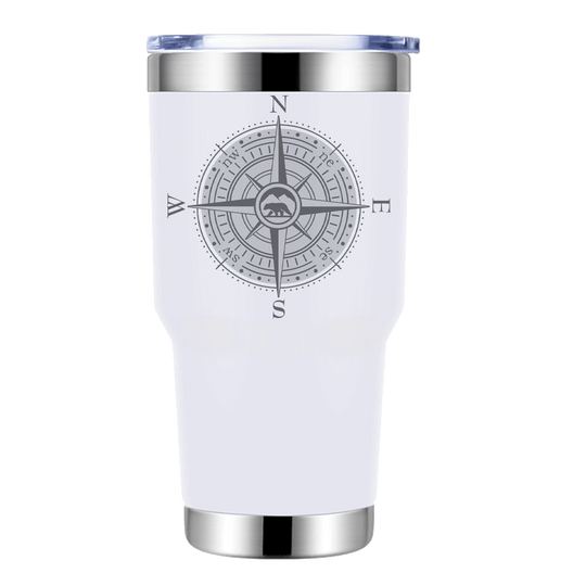 Compass Camping 30oz Insulated Vacuum Sealed Tumbler