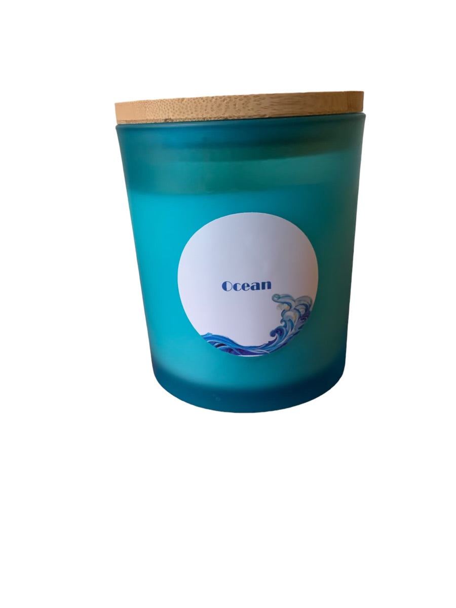 14oz Ocean Fragrance Soy Blend Candle