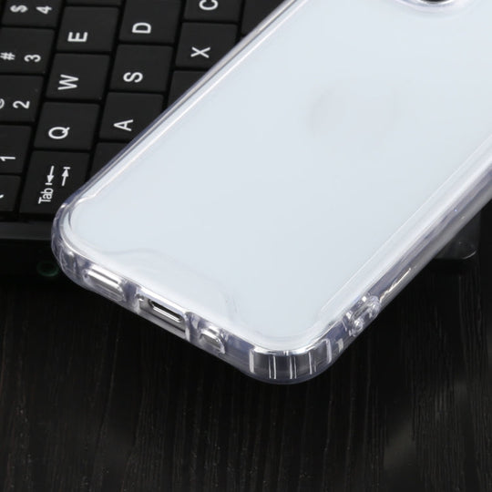 For iPhone 13 Four-corner Shockproof Transparent TPU + PC Protective