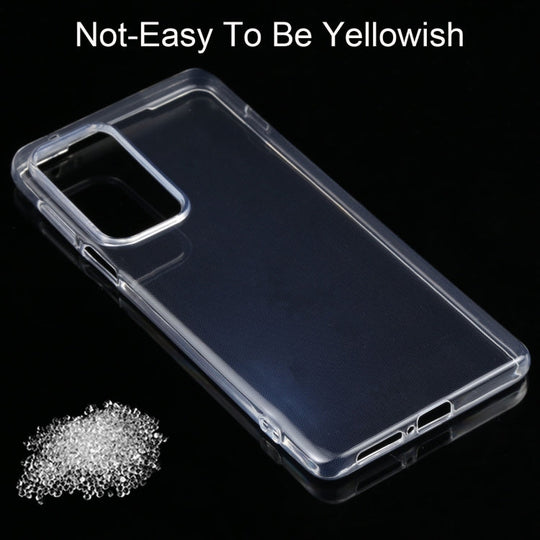 For Motorola Edge 20 Pro 0.75mm Ultra-thin Transparent TPU Soft
