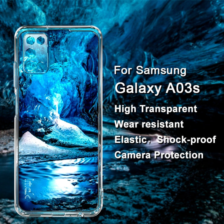 For Samsung Galaxy A03s EU Version IMAK UX-5 Series Transparent