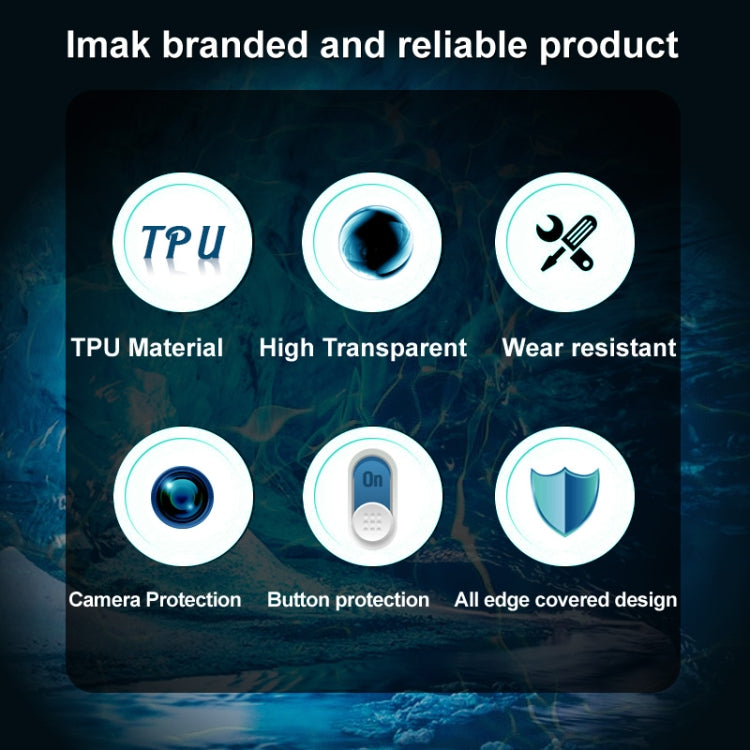 For Samsung Galaxy A03s EU Version IMAK UX-5 Series Transparent