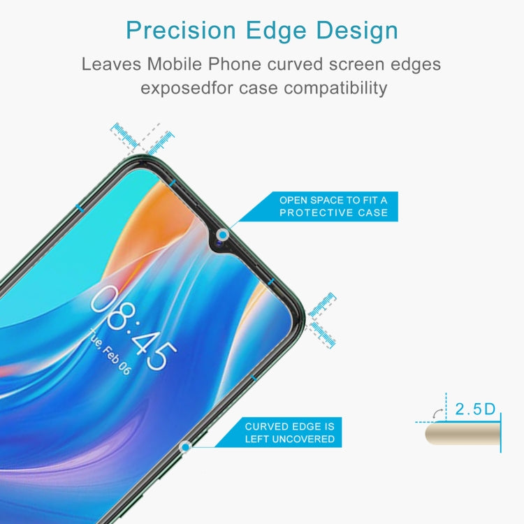 For Tecno Spark 7 0.26mm 9H 2.5D Tempered Glass Film