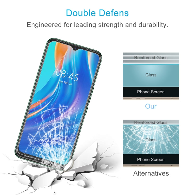 For Tecno Spark 7 0.26mm 9H 2.5D Tempered Glass Film