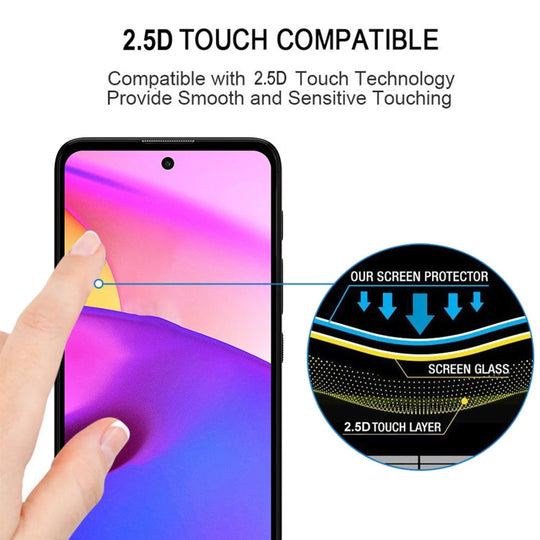 Full Glue Cover Screen Protector Tempered Glass Film For Motorola Moto