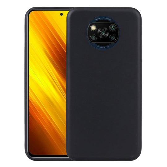 TPU Phone Case For Xiaomi Poco X3 NFC / Poco X3 / Poco X3 Pro (Black)