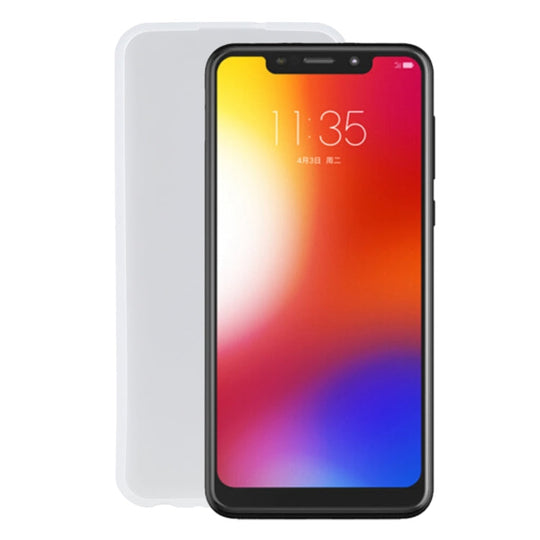 TPU Phone Case For Motorola One (P30 Play)(Transparent White)