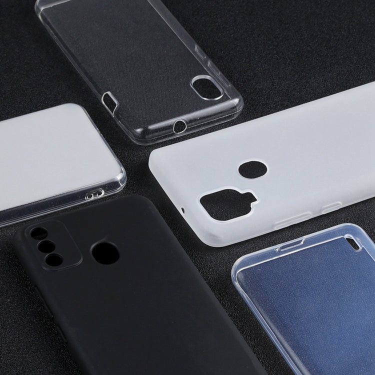 TPU Phone Case For Motorola One (P30 Play)(Transparent White)