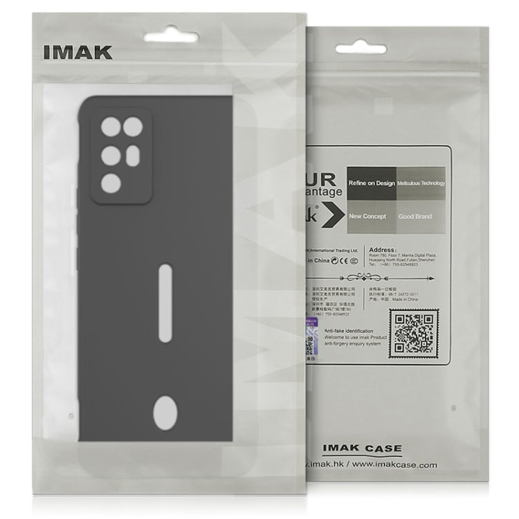 For OPPO Reno7 Pro 5G imak UC-4 Series Straight Edge TPU Soft