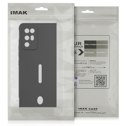 For OPPO Reno7 Pro 5G imak UC-4 Series Straight Edge TPU Soft