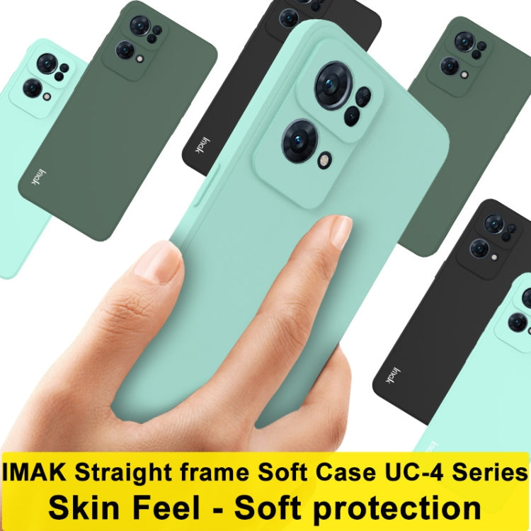 For OPPO Reno7 Pro 5G imak UC-4 Series Straight Edge TPU Soft