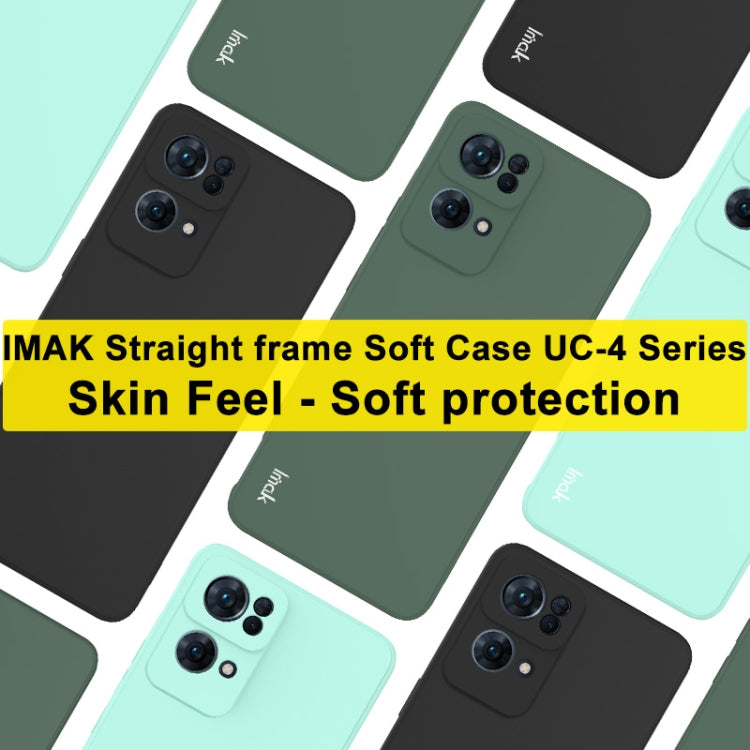 For OPPO Reno7 Pro 5G imak UC-4 Series Straight Edge TPU Soft