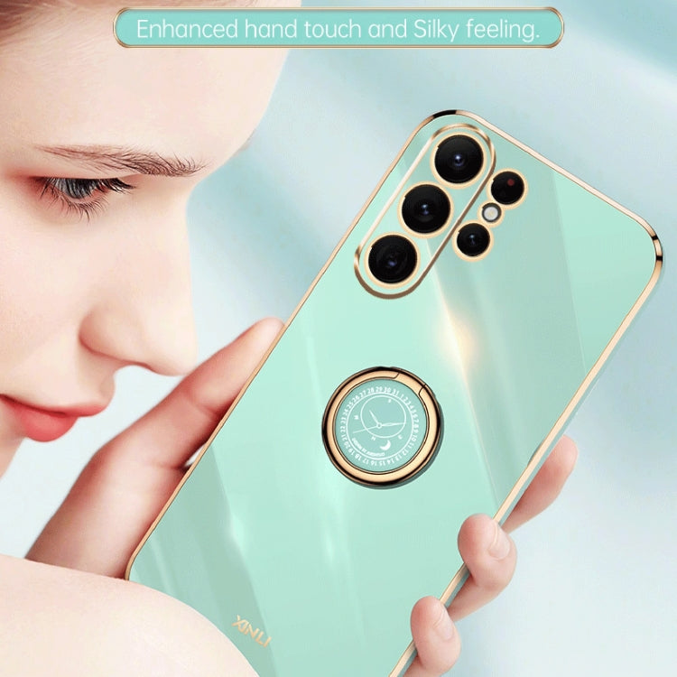 For Samsung Galaxy S24 Ultra 5G XINLI Straight Edge 6D Electroplate