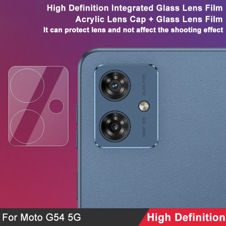 For Motorola Moto G54 5G imak High Definition Integrated Glass Lens