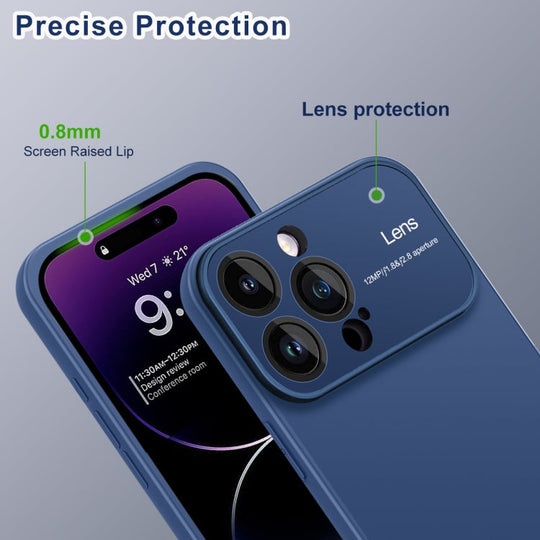 For iPhone 11 Laminated Large Window TPU Phone Case(Black)