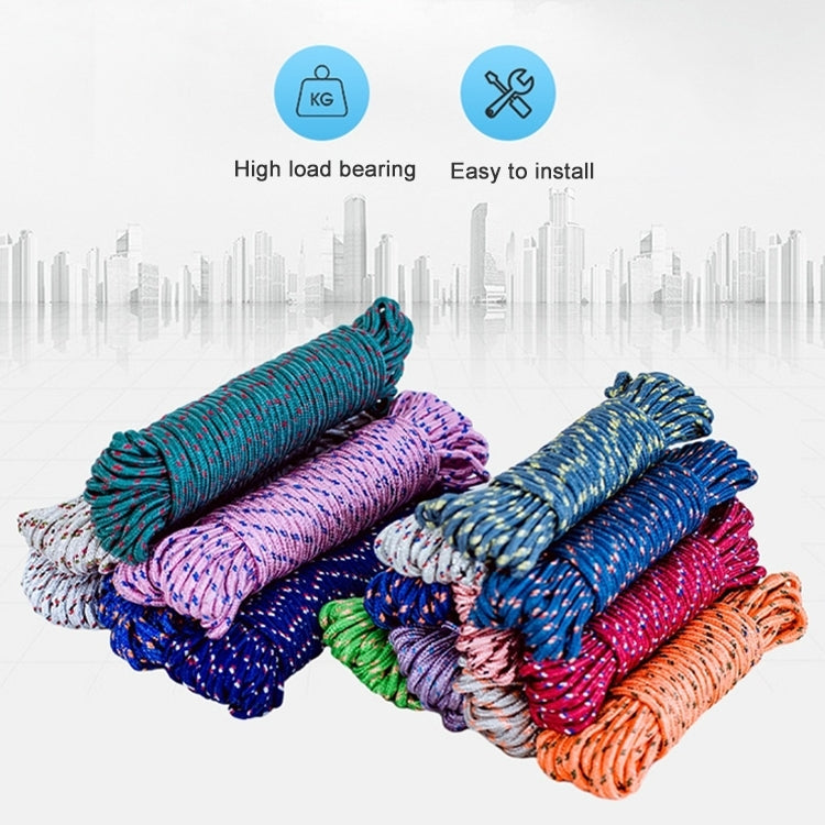 5m Outdoor Thick Nylon Rope for Hanging Clothes, Random Color