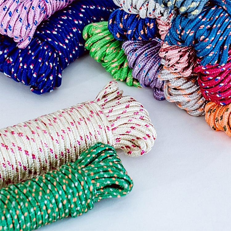 20m Outdoor Thick Nylon Rope for Hanging Clothes, Random Color
