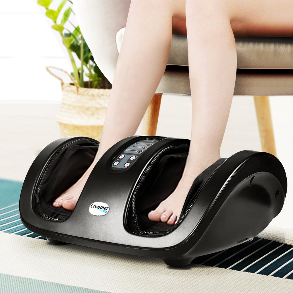 Livemor Foot Massager Shiatsu Massagers Electric Roller Kneading Calf