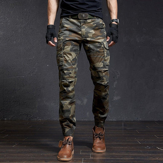 Fashion High Quality Slim Military Camouflage Casual Tactical Cargo