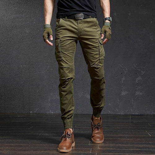 Fashion High Quality Slim Military Camouflage Casual Tactical Cargo