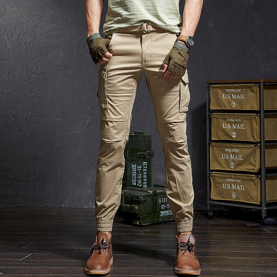 Fashion High Quality Slim Military Camouflage Casual Tactical Cargo