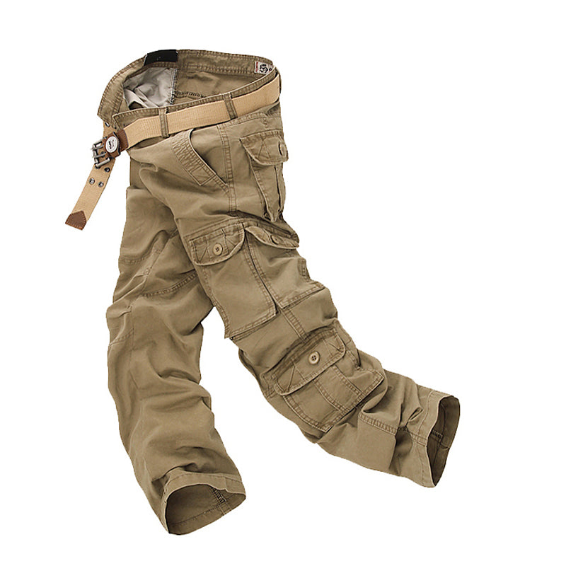 Fashion Military Cargo Pants Men Loose Baggy Tactical Trousers