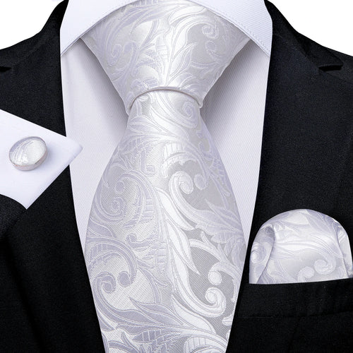 DeBanker Men Necktie Teal Blue Paisley Designer Silk Wedding Tie For