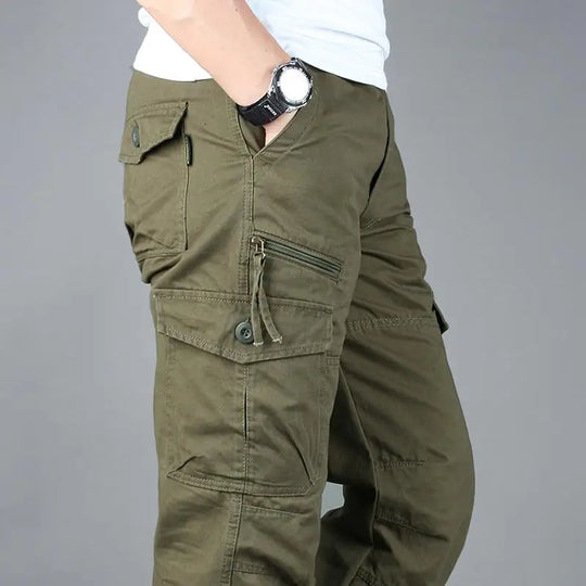 Men's Tactical Trousers Large Size Loose Casual Pants Running Overalls