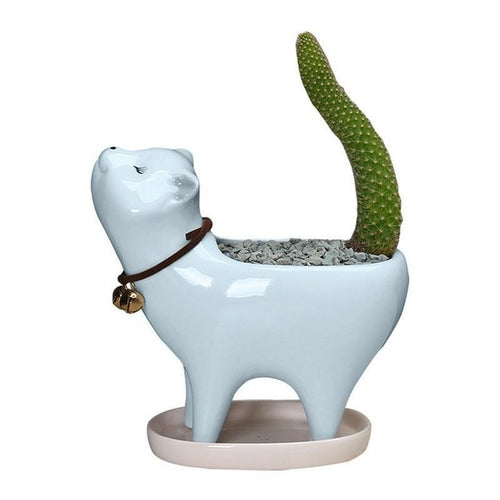 Ceramic Flower Pot Succulent Planter For Home Office Garden