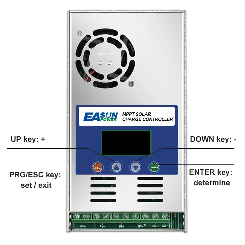 SUN POWER 60A MPPT Solar Charge and Discharge Controller 12V 24V 36V