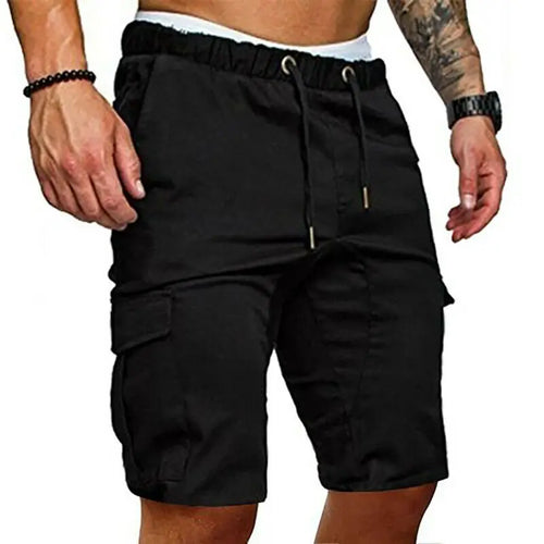 Casual Shorts Mens Summer Cargo Shorts Gym Sport Running Workout Cargo