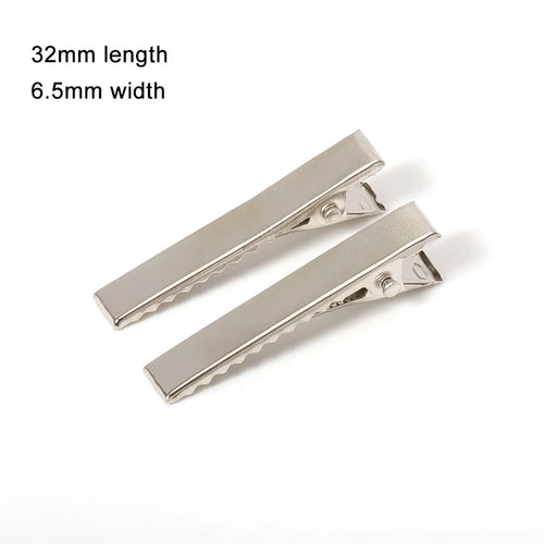 50Pcs High Quality Metal Hair Alligator Clips Accessories for DIY