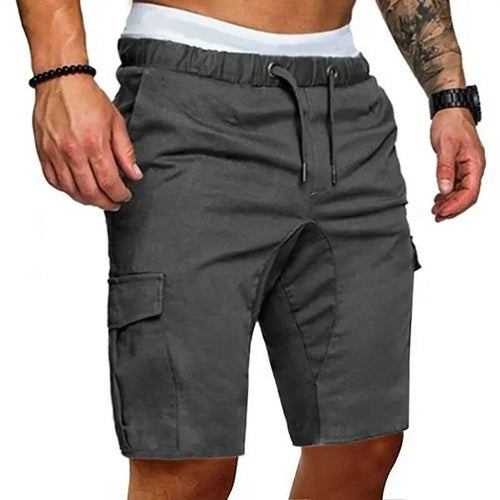 Casual Shorts Mens Summer Cargo Shorts Gym Sport Running Workout Cargo