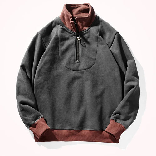 Autumn and Winter American Style Hoodies Men's Fashion Turtleneck