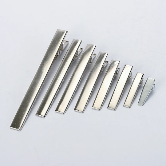 50Pcs High Quality Metal Hair Alligator Clips Accessories for DIY