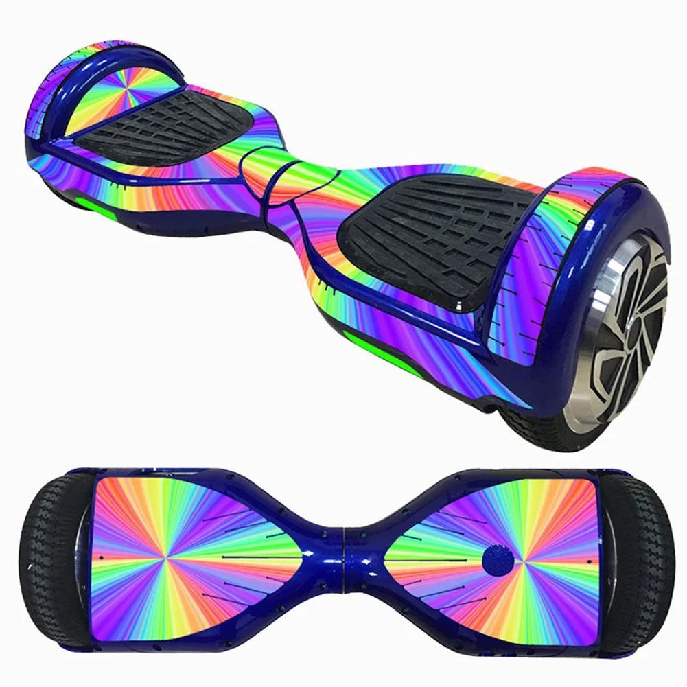 6.5 Inch Electric Scooter Sticker Hoverboard Gyroscooter Sticker Two Wheel Self Balancing Scooter Hover Board Skateboard Sticker