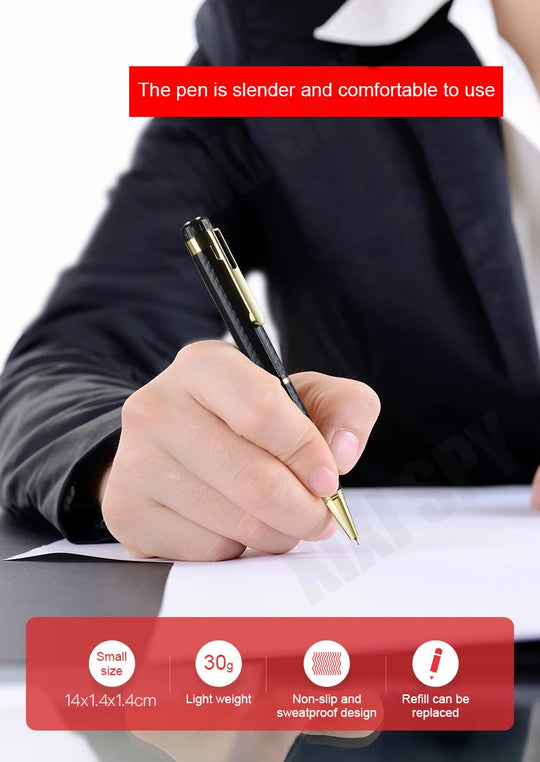 Digital Voice Recorder Pen Portable USB MP3 Playback Mini Voice Recording for Lectures Meetings Classes 8G 16G 32G