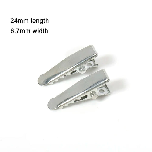 50Pcs High Quality Metal Hair Alligator Clips Accessories for DIY