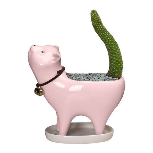 Ceramic Flower Pot Succulent Planter For Home Office Garden