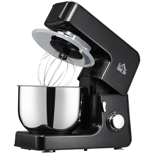 Black Stainless Steel 6 Quart Bowl Tilt 600W Electric Kitchen Food<..