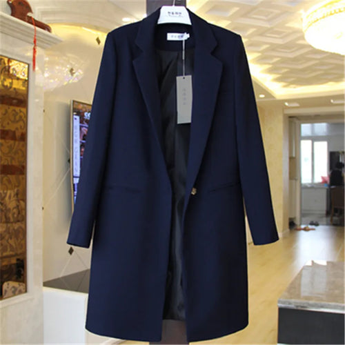 2023 New Spring Autumn Blazers Women Small Suit Long Sleeve Jacket