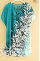 T Shirt Dress Summer Style Women Casual Clothes Robe Ete 2022 New Large Size Short Sleeve O-neck Loose Printing Dresses C37