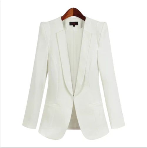 2024 Korean Blazer Suit Jacket Women Autumn Spring New Long Sleeve