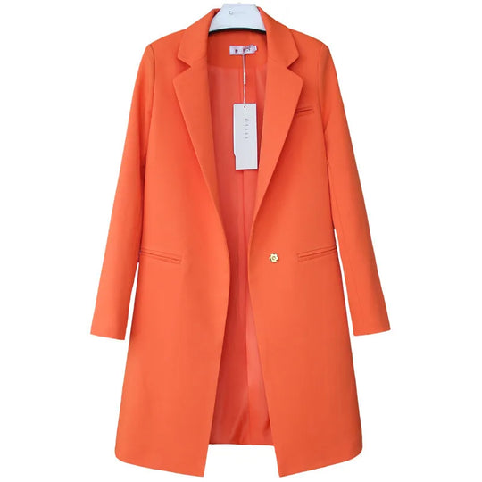 2023 New Spring Autumn Blazers Women Small Suit Long Sleeve Jacket