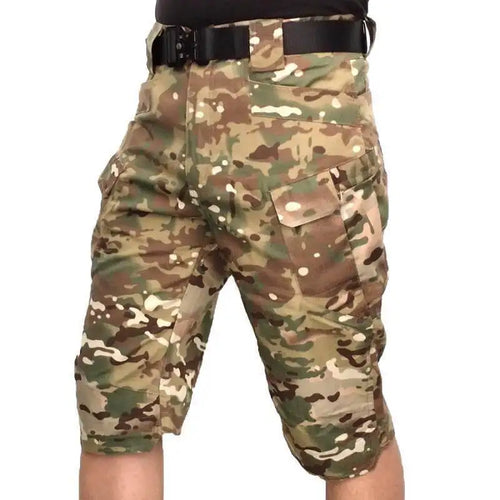 Shorts Men Urban Military Waterproof Cargo Tactical Shorts Male