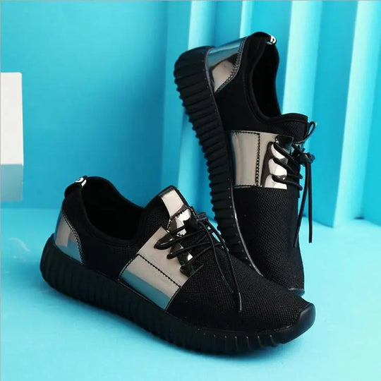 Plus Size Lightweight Slip-on Man Sport Shoes Women Sneakers Kids