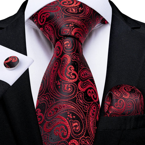 DeBanker Men Necktie Teal Blue Paisley Designer Silk Wedding Tie For