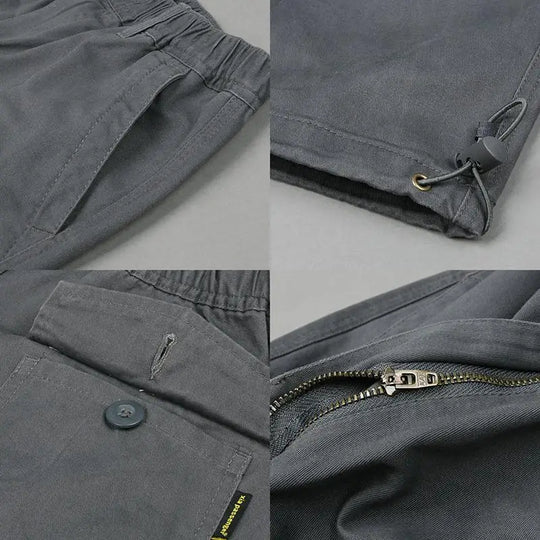 Men's Tactical Trousers Large Size Loose Casual Pants Running Overalls